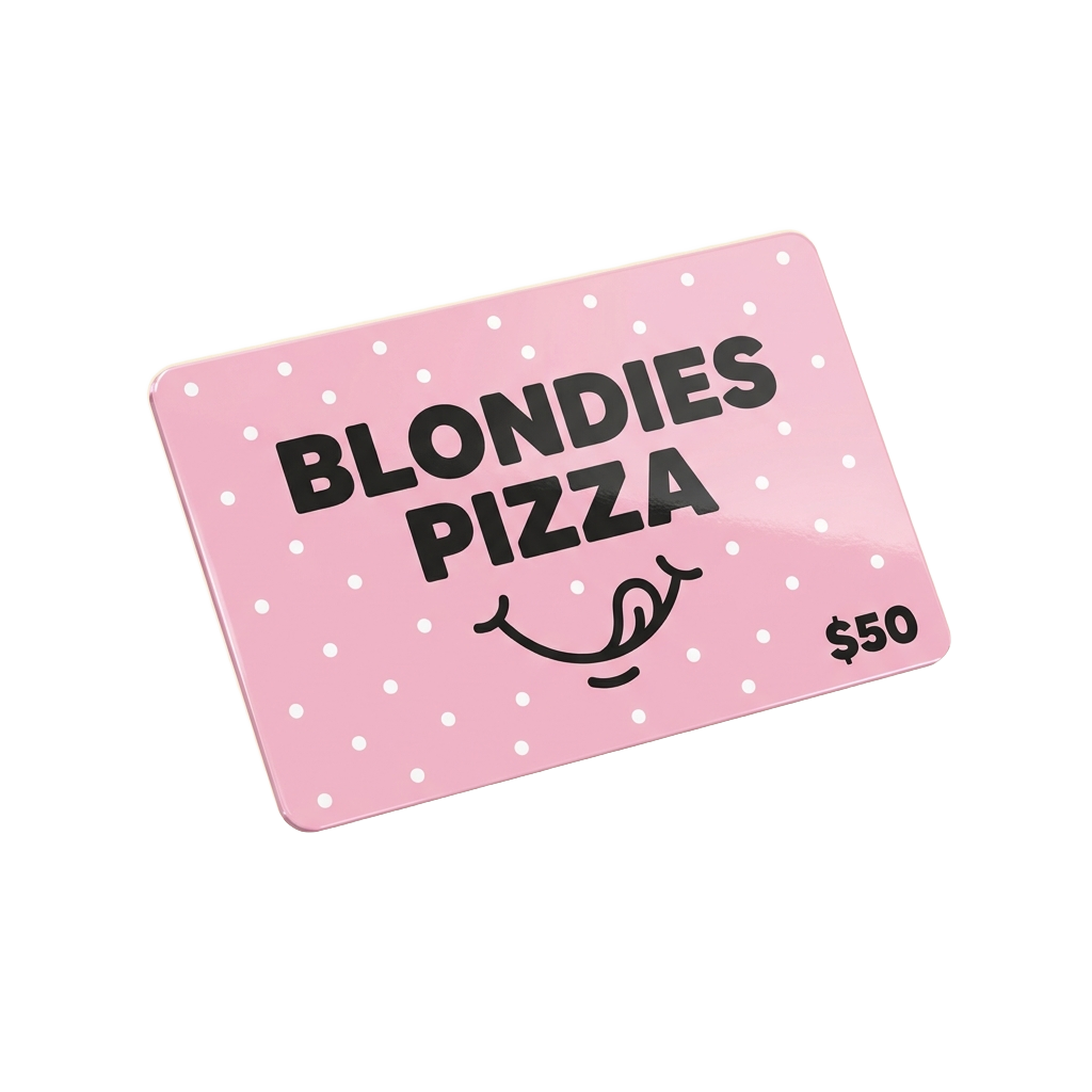 $50 Blondies Pizza gift card
